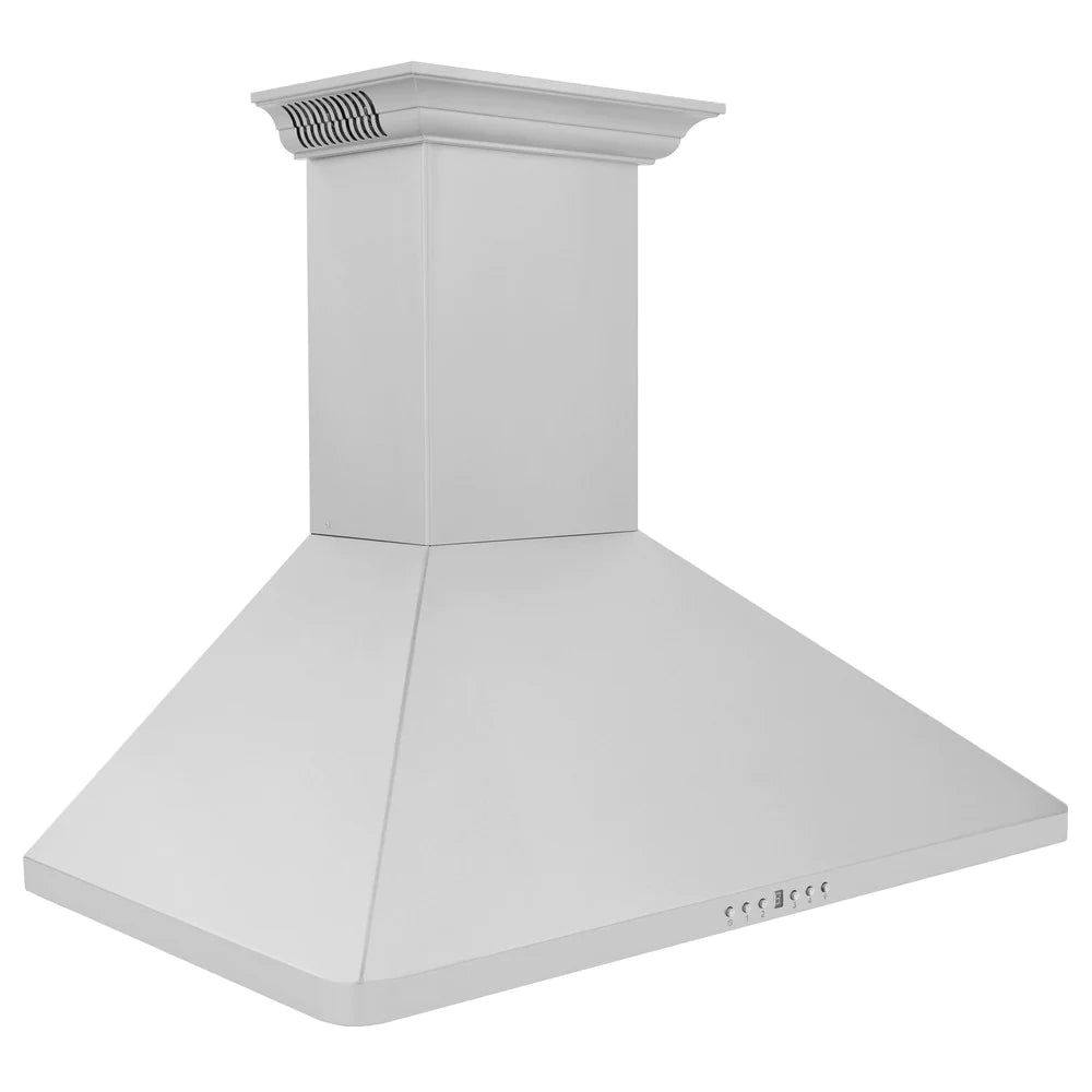 ZLINE 30" CrownSound™ Ducted Vent Wall Mount Range Hood in Stainless Steel with Built-in Bluetooth Speakers