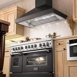 ZLINE 30" Designer Series Convertible Vent Wall Mount Range Hood in Oil Rubbed Bronze