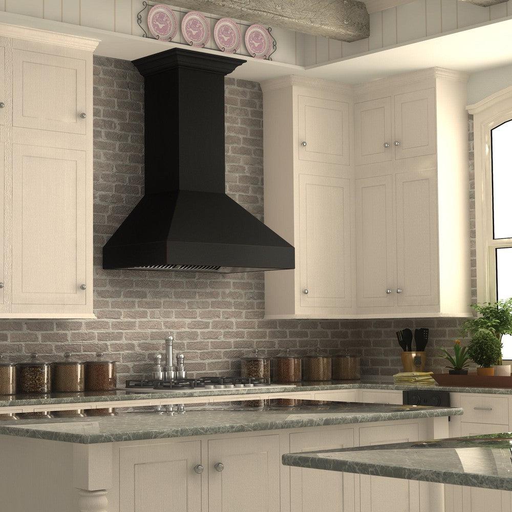 ZLINE 30" Designer Series Convertible Vent Wall Mount Range Hood in Oil Rubbed Bronze