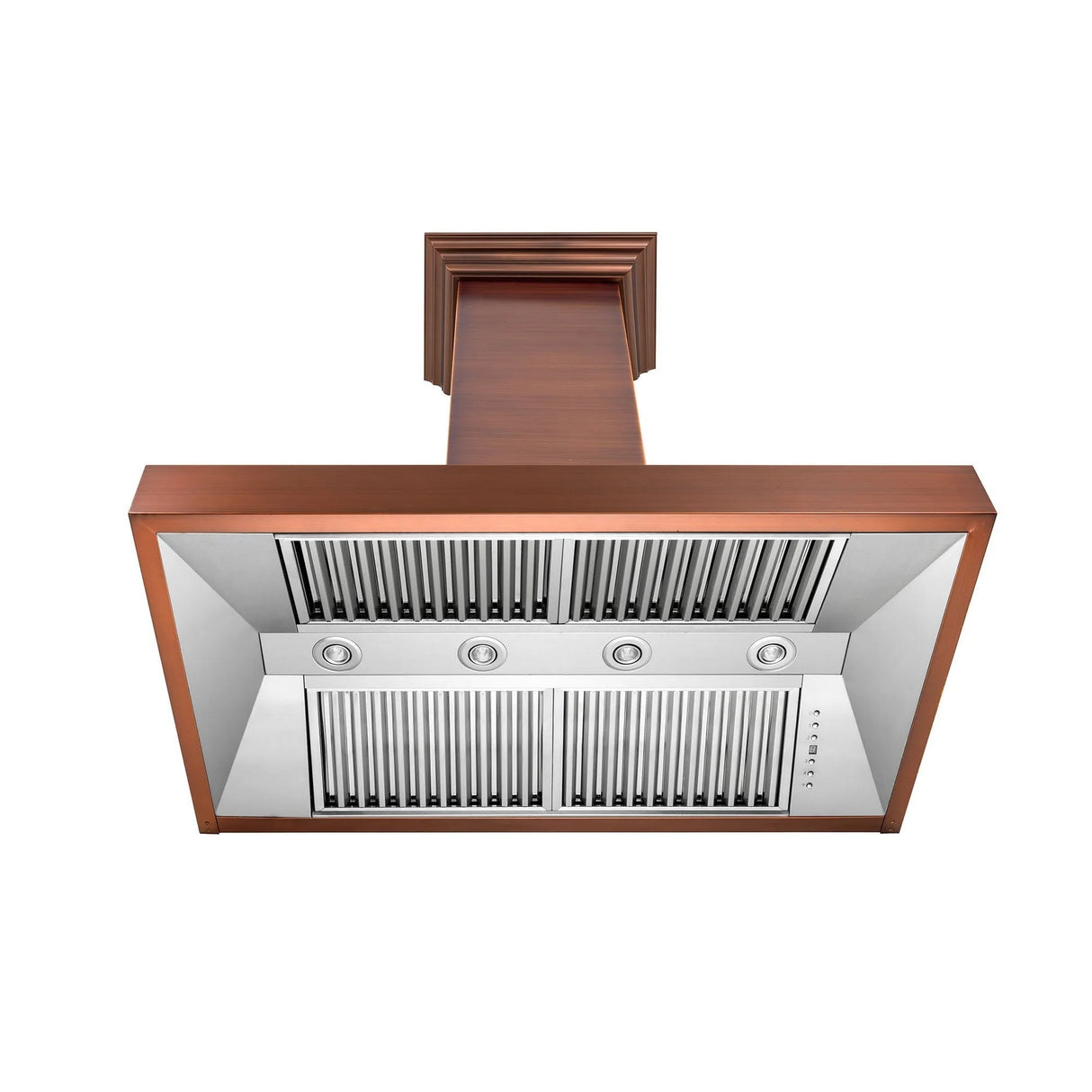 ZLINE 30" Designer Series Convertible Vent Wall Mount Range Hood in Copper