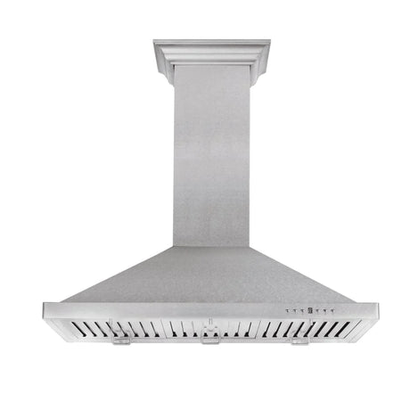 ZLINE 30" Designer Series Convertible Vent Wall Mount Range Hood in DuraSnow Stainless Steel