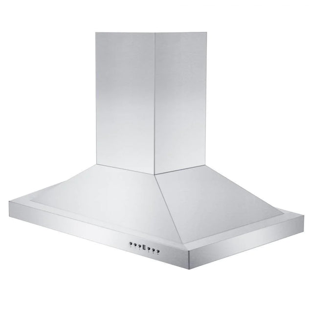 ZLINE 30" Ducted Island Mount Range Hood with Dual Remote Blower in Stainless Steel