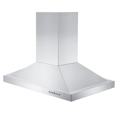 ZLINE 30" Ducted Island Mount Range Hood with Single Remote Blower in Stainless Steel