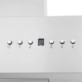 ZLINE 30" Ducted Professional Wall Mount Range Hood in Stainless Steel