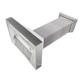 ZLINE 30" DuraSnow Stainless Steel Range Hood in White Matte (8654WM-30)