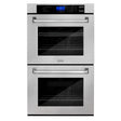 ZLINE 30" Professional Double Wall Oven with Self Clean and True Convection in Fingerprint Resistant Stainless Steel