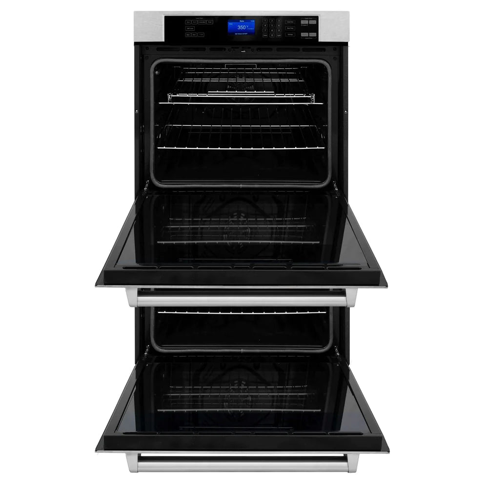 ZLINE 30" Professional Double Wall Oven with Self Clean and True Convection in Fingerprint Resistant Stainless Steel