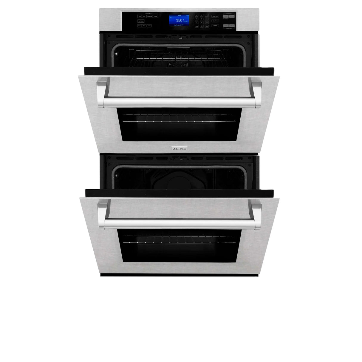 ZLINE 30" Professional Double Wall Oven with Self Clean and True Convection in Fingerprint Resistant Stainless Steel