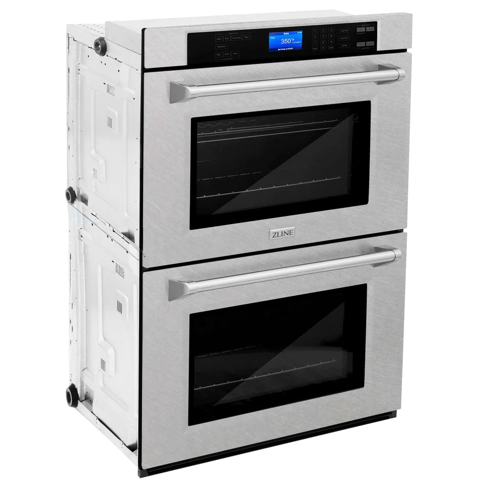 ZLINE 30" Professional Double Wall Oven with Self Clean and True Convection in Fingerprint Resistant Stainless Steel