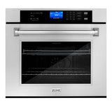 ZLINE 30 inch Electric Wall Oven with Self-Clean in Stainless Steel (AWS-30)