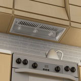 ZLINE 34" Ducted Remote Blower Range Hood Insert in Stainless Steel