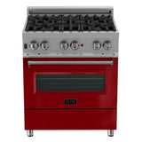 ZLINE 36" 4.6 cu. ft. Dual Fuel Range with Gas Stove and Electric Oven in DuraSnow Stainless Steel