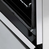 ZLINE 36" 4.6 cu. ft. Electric Oven and Gas Cooktop Dual Fuel Range with Griddle and Brass Burners in Stainless Steel