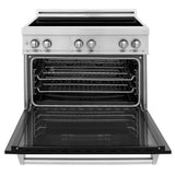 ZLINE 36" 4.6 cu. ft. Induction Range with a 4 Element Stove and Electric Oven