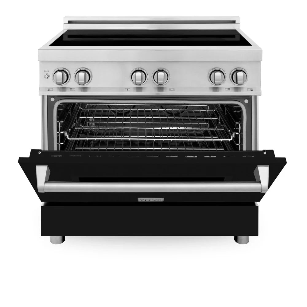 ZLINE 36" 4.6 cu. ft. Induction Range with a 4 Element Stove and Electric Oven