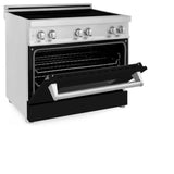 ZLINE 36" 4.6 cu. ft. Induction Range with a 4 Element Stove and Electric Oven