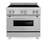 ZLINE 36" 4.6 cu. ft. Induction Range with a 4 Element Stove and Electric Oven