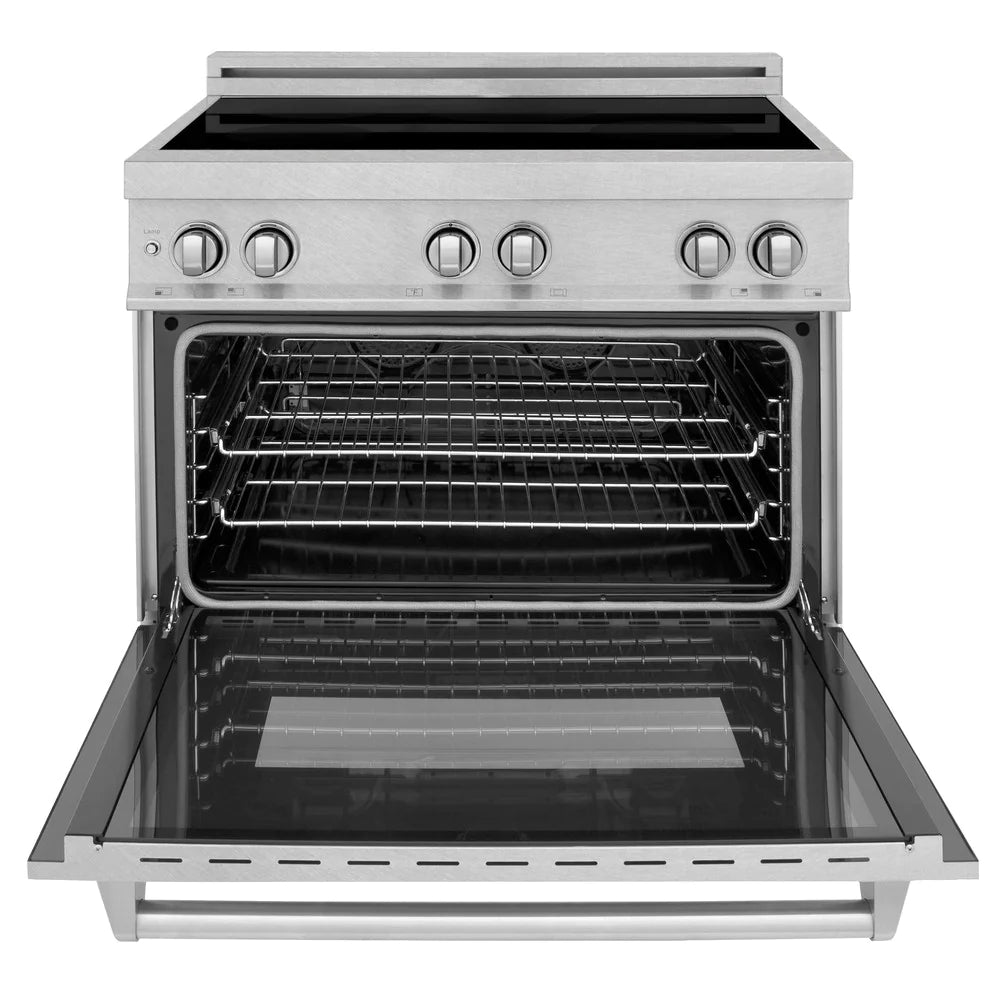 ZLINE 36" 4.6 cu. ft. Induction Range with a 4 Element Stove and Electric Oven