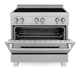 ZLINE 36" 4.6 cu. ft. Induction Range with a 4 Element Stove and Electric Oven