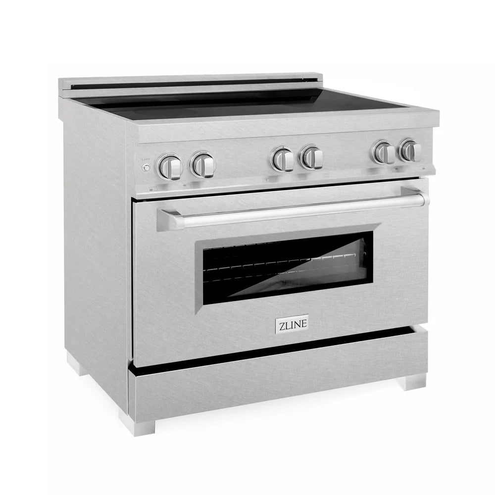 ZLINE 36" 4.6 cu. ft. Induction Range with a 4 Element Stove and Electric Oven