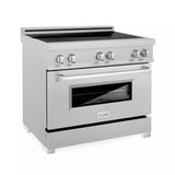 ZLINE 36" 4.6 cu. ft. Induction Range with a 4 Element Stove and Electric Oven