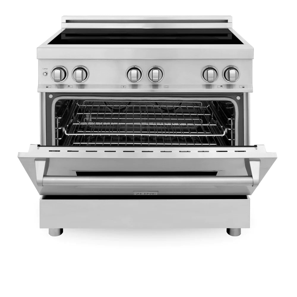 ZLINE 36" 4.6 cu. ft. Induction Range with a 4 Element Stove and Electric Oven