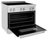 ZLINE 36" 4.6 cu. ft. Induction Range with a 4 Element Stove and Electric Oven