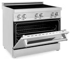 ZLINE 36" 4.6 cu. ft. Induction Range with a 4 Element Stove and Electric Oven