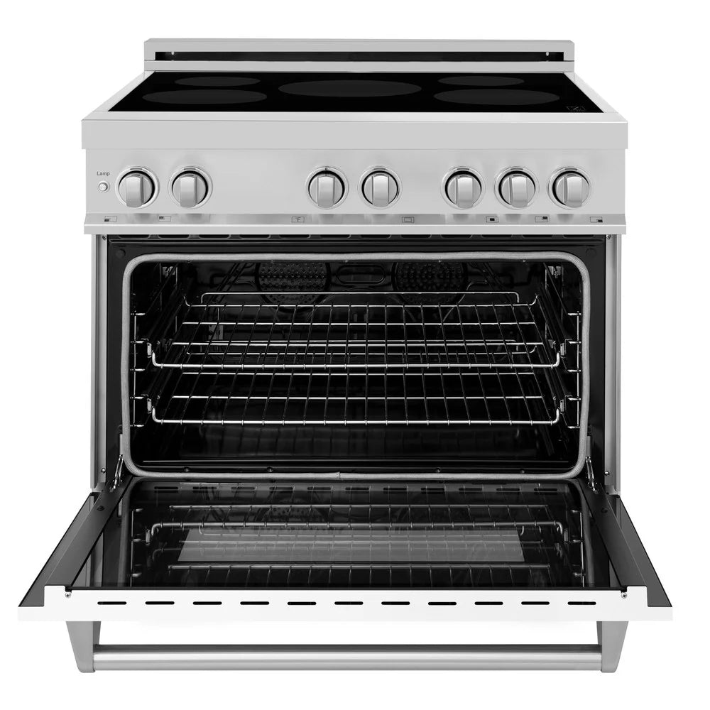 ZLINE 36" 4.6 cu. ft. Induction Range with a 4 Element Stove and Electric Oven