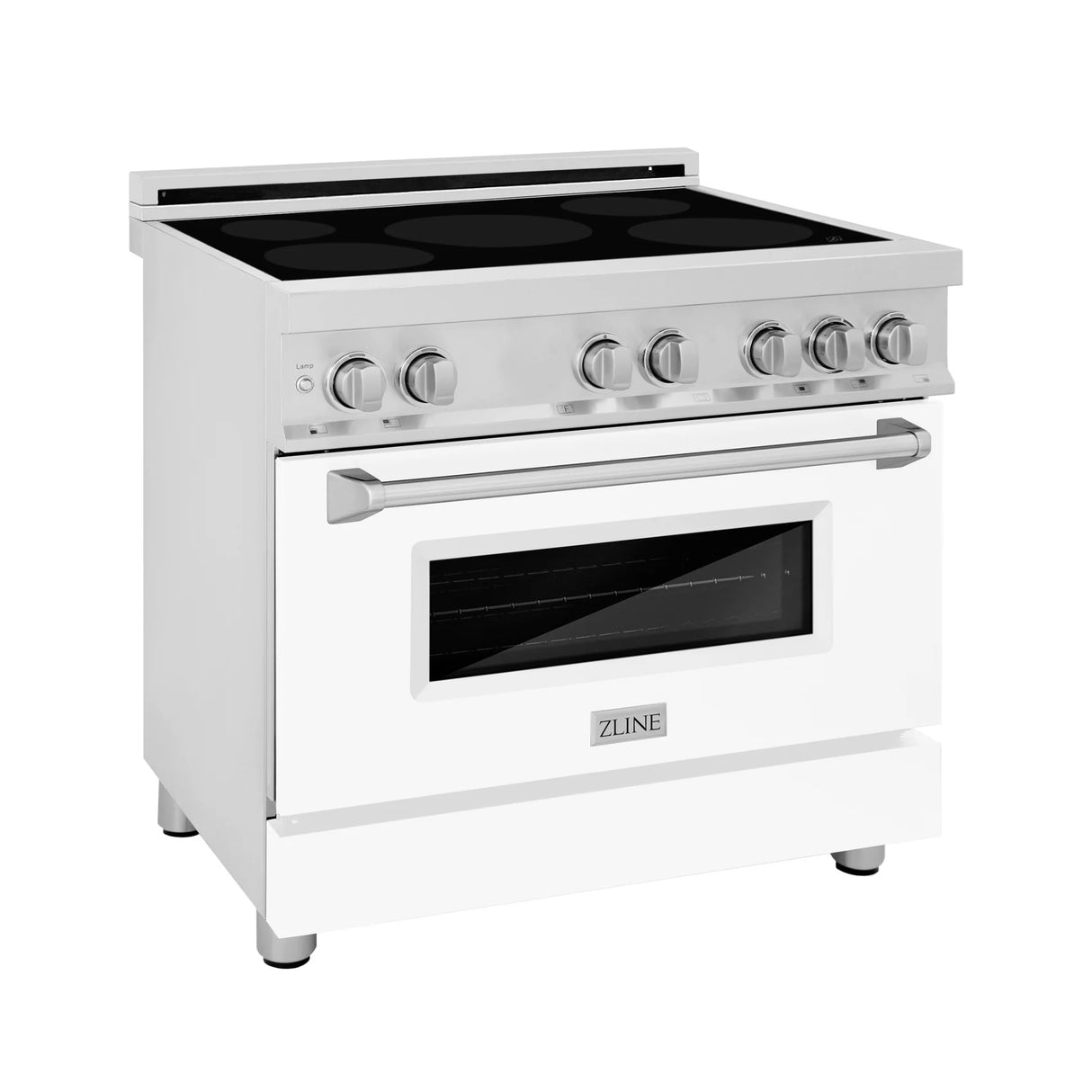 ZLINE 36" 4.6 cu. ft. Induction Range with a 4 Element Stove and Electric Oven