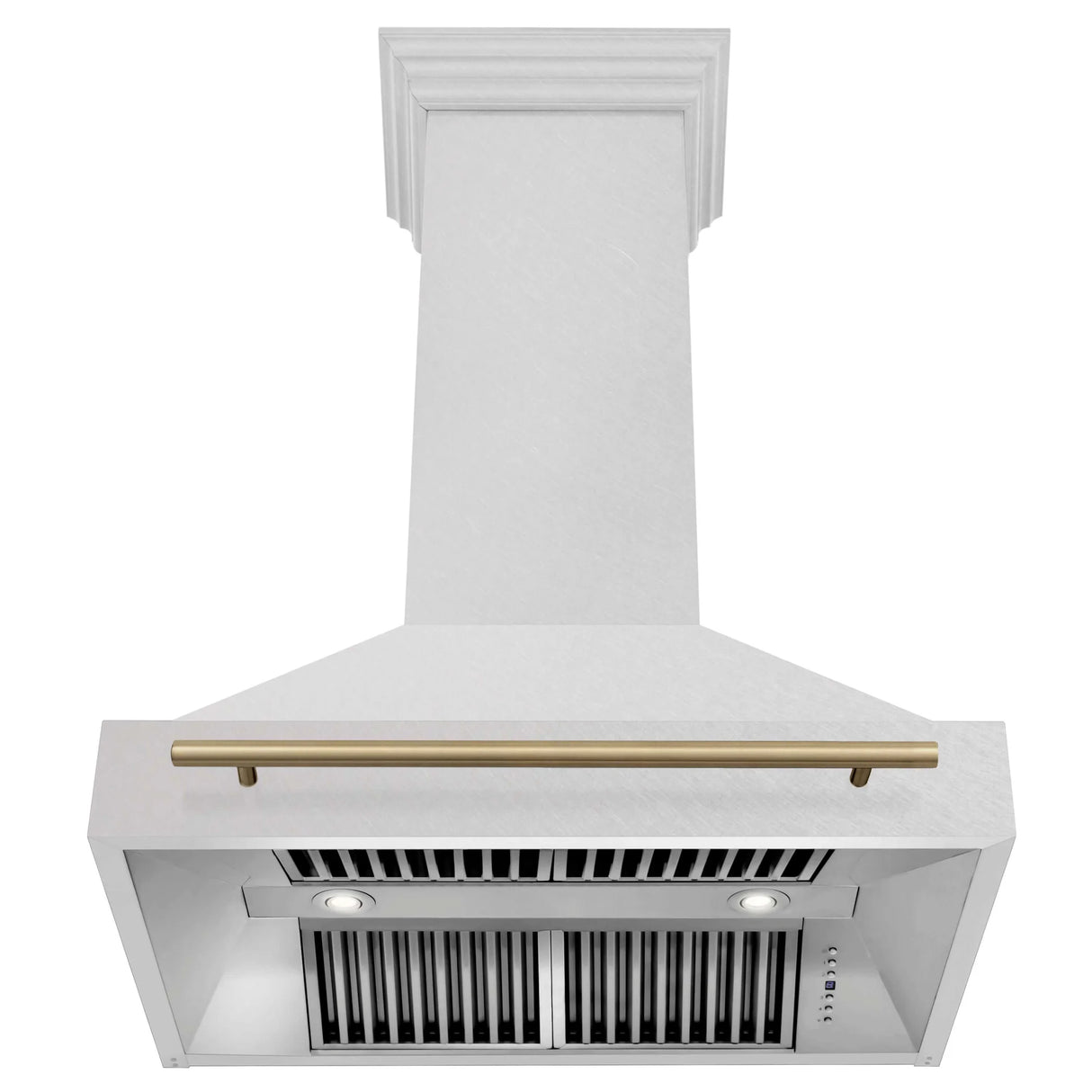 ZLINE 36" Autograph Edition Fingerprint Resistant Stainless Steel Range Hood and Handle