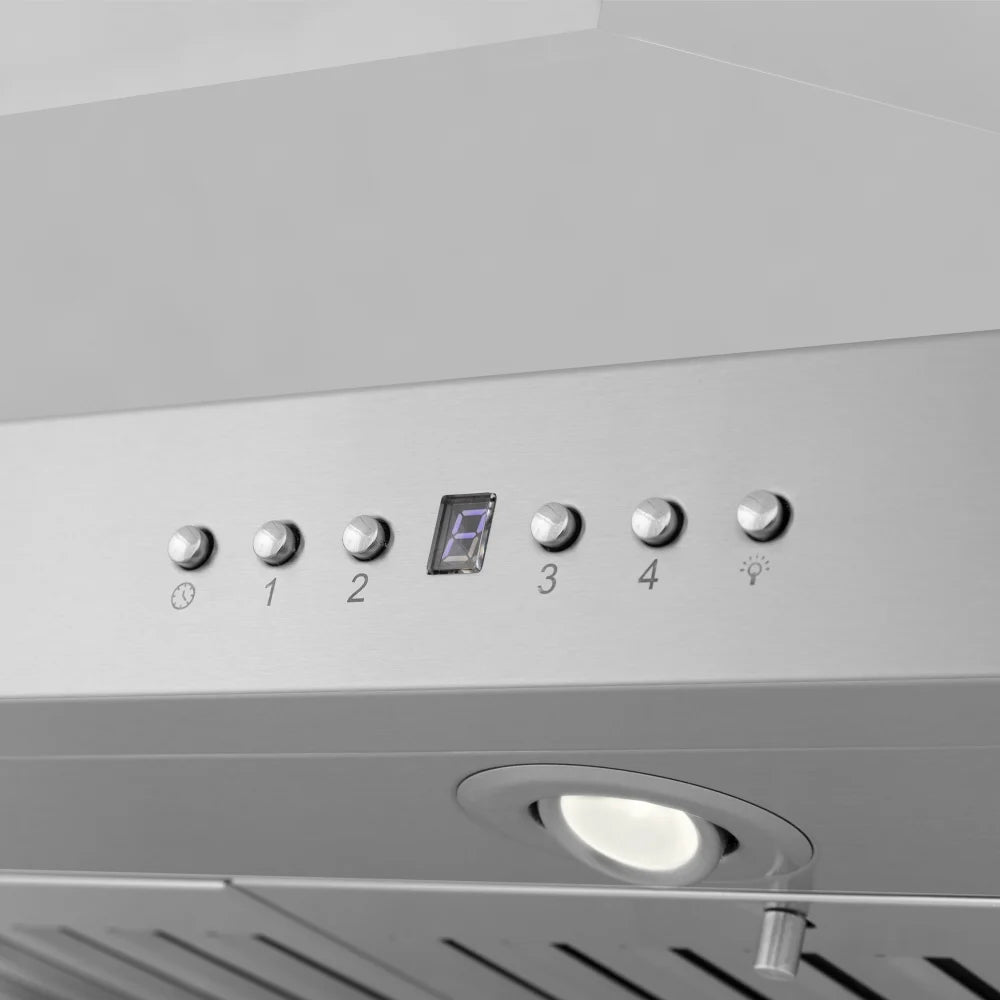 ZLINE 48" Convertible Island Mount Range Hood in Stainless Steel