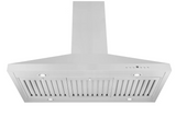 ZLINE 48" Convertible Island Mount Range Hood in Stainless Steel