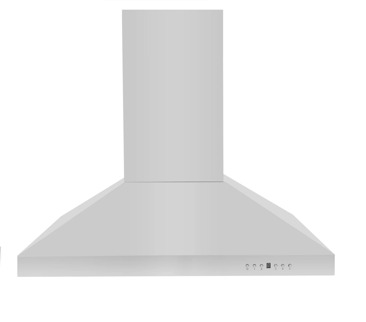 ZLINE 36" Convertible Island Mount Range Hood in Stainless Steel