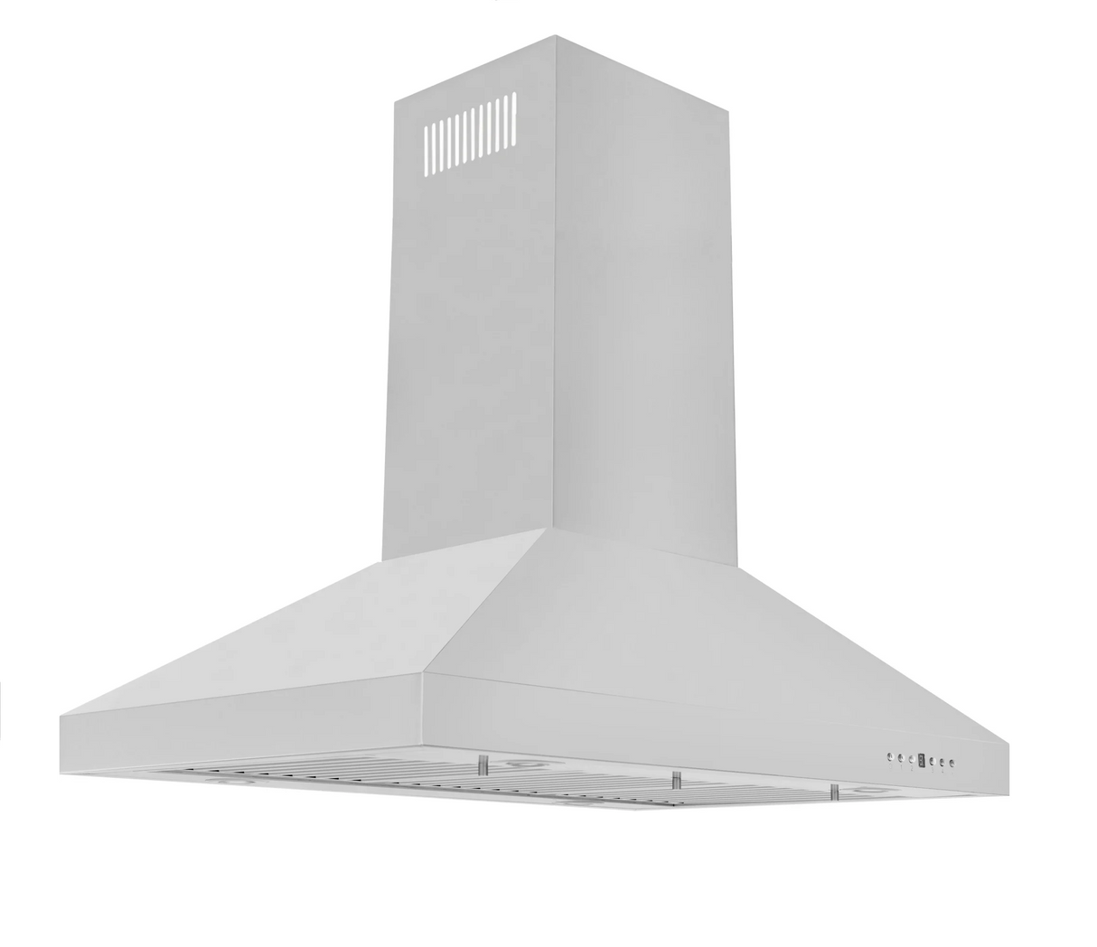 ZLINE 36" Convertible Island Mount Range Hood in Stainless Steel