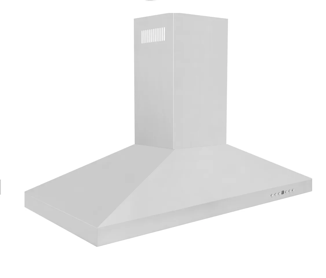 ZLINE 48" Convertible Island Mount Range Hood in Stainless Steel