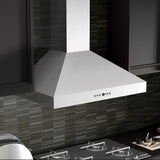 ZLINE 36" Convertible Vent Convertible Vent Wall Mount Range Hood in Stainless Steel