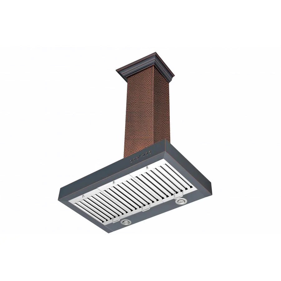 ZLINE 36" Convertible Vent Designer Series Wall Mount Range Hood