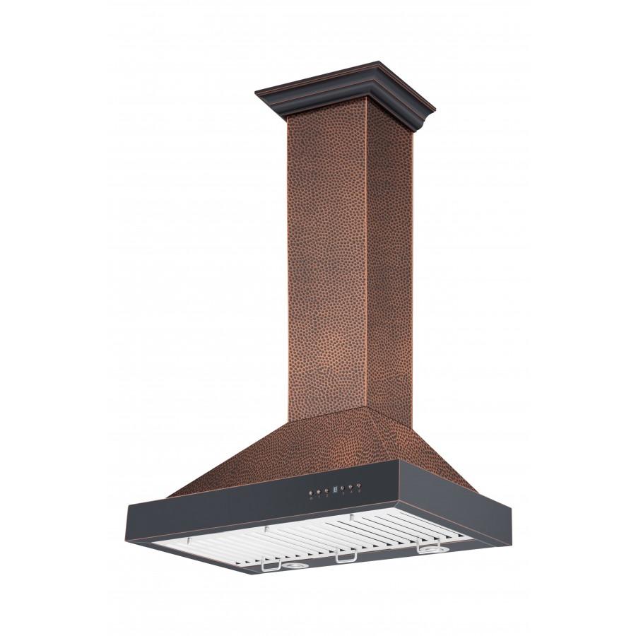 ZLINE 36" Convertible Vent Designer Series Wall Mount Range Hood