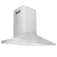 ZLINE 36" Convertible Vent Island Mount Range Hood in Stainless Steel