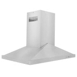 ZLINE 36" Convertible Vent Island Mount Range Hood in Stainless Steel