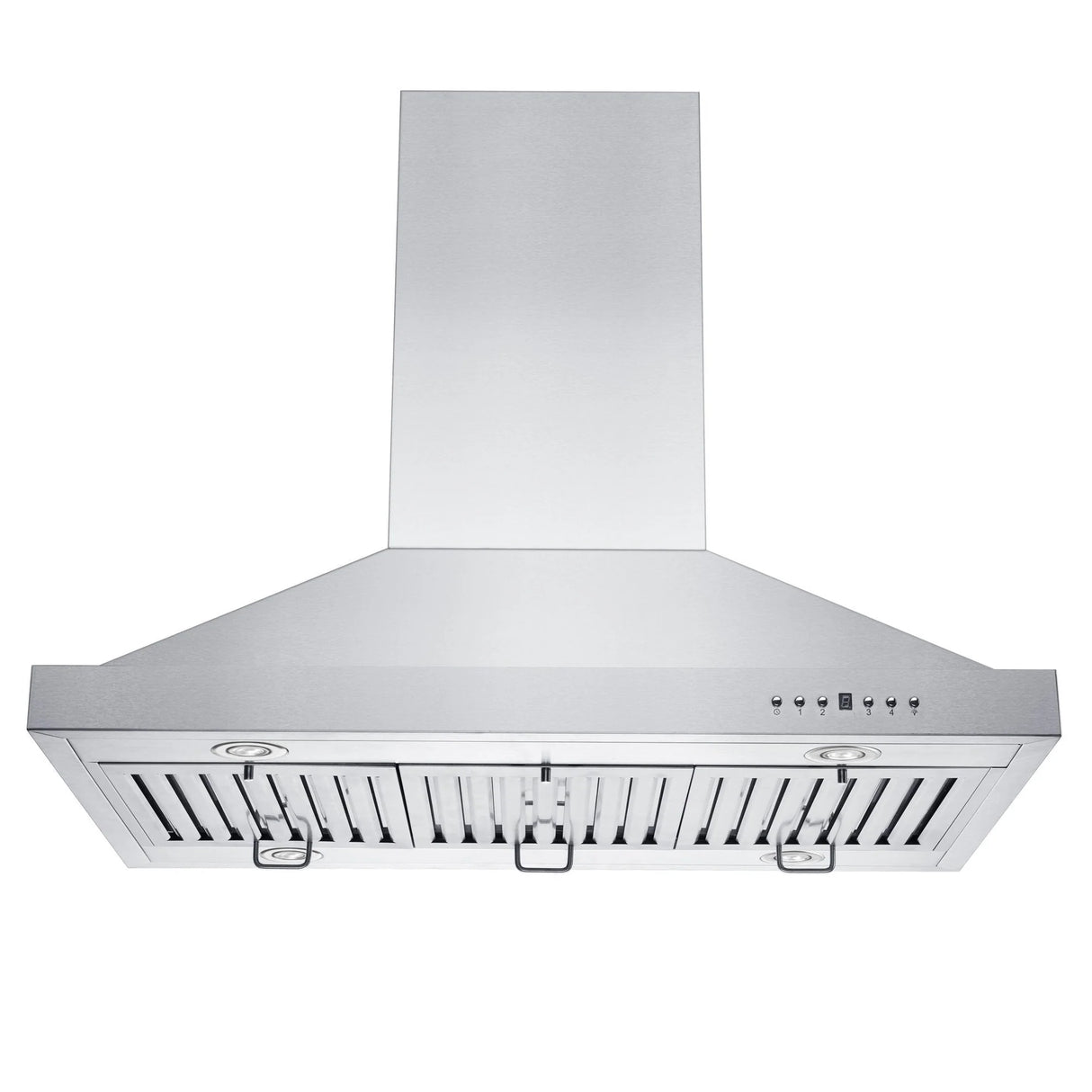 ZLINE 36" Convertible Vent Island Mount Range Hood in Stainless Steel