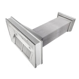 ZLINE 36" Designer Series Ducted Wall Mount Range Hood in Fingerprint Resistant Stainless Steel