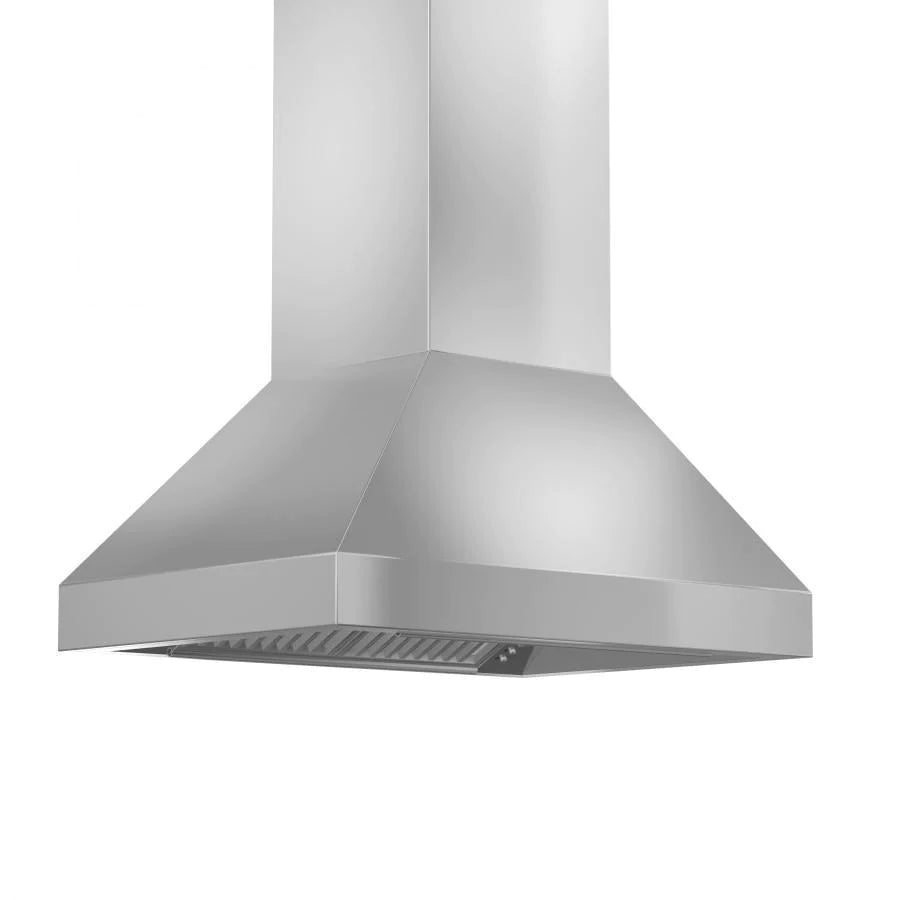 ZLINE 36" Ducted Island Mount Range Hood in Outdoor Approved Stainless Steel