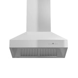 ZLINE 36" Ducted Island Mount Range Hood in Outdoor Approved Stainless Steel