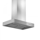 ZLINE 36" Ducted Professional Island Mount Range Hood in Stainless Steel