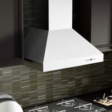 ZLINE 36" Ducted Wall Mount Range Hood with Dual Remote Blowerd in Stainless Steel