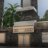 ZLINE 36" Outdoor Ducted Wall Mount Range Hood in Outdoor Approved Stainless Steel