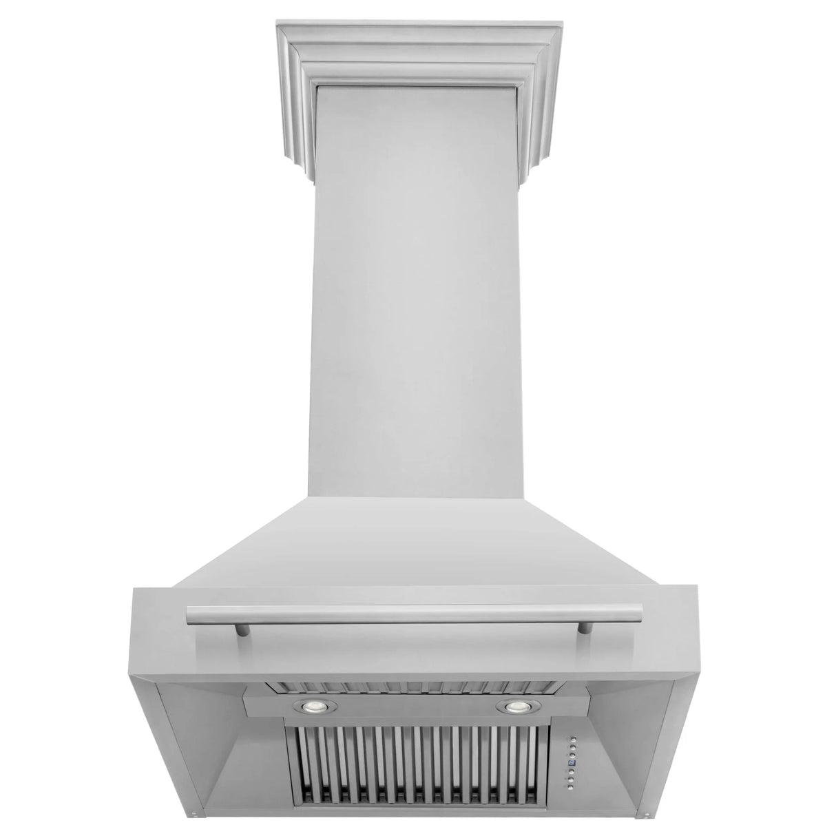 ZLINE 36" Stainless Steel Range Hood with Stainless Steel Handle