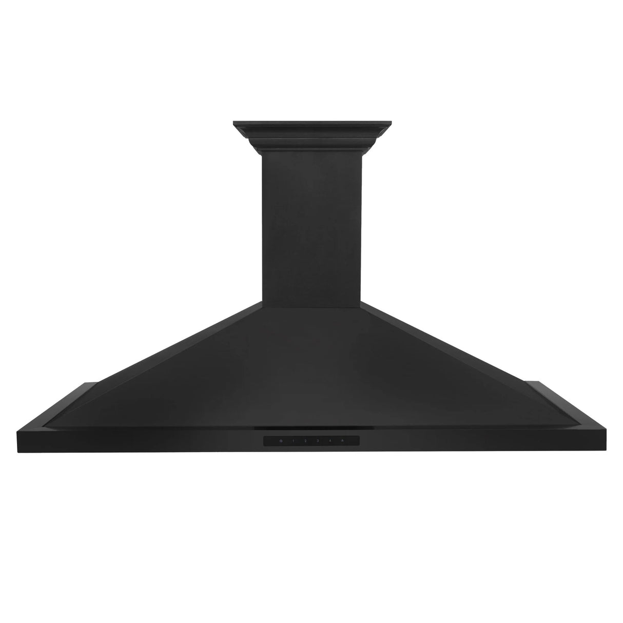 ZLINE 42" CrownSound™Ducted Vent Wall Mount Range Hood in Black Stainless Steel with Built-in Bluetooth Speakers